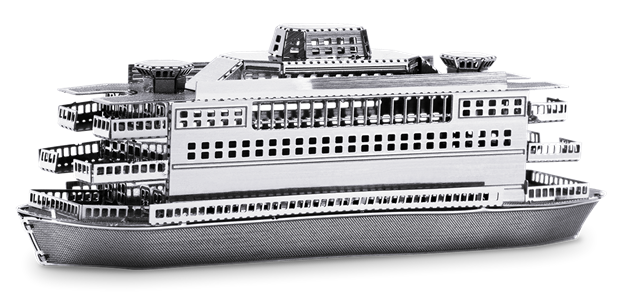 FERRY BOAT METAL EARTH