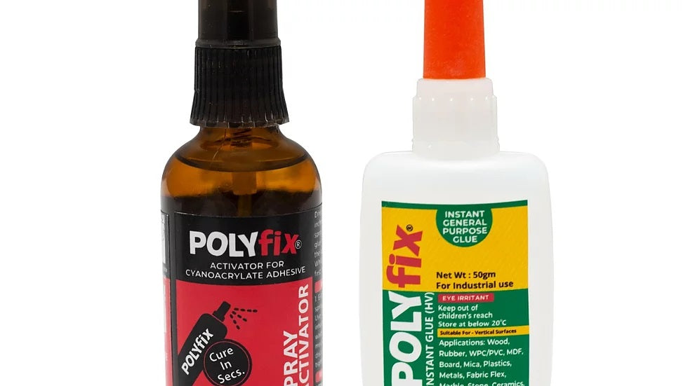 Polyfix Hv Adhesive And Activator Combo-50Ml