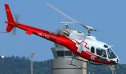 AS350 SCALE 500 SIZE GLASS FIBER FUSELAGE HELICOPTER SHELL WHITE &RED COVER ROBAN MODEL FOR T-REX 500