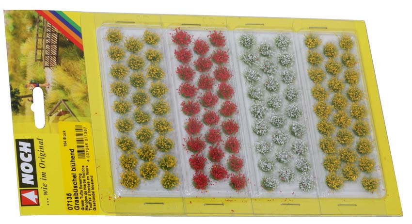 Noch  7135 Grass Tuft Flower Ho Scale