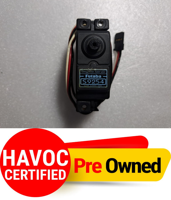 FUTABA  TAIL SERVO HIGH SPEED S9254 STANDARD WITHOUT ARM PRE OWNED QUALITY