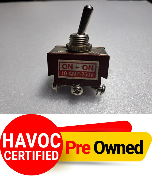 10 AMP 250VOLT SWITCH (NOT WORKING) PRE OWNED QUALITY