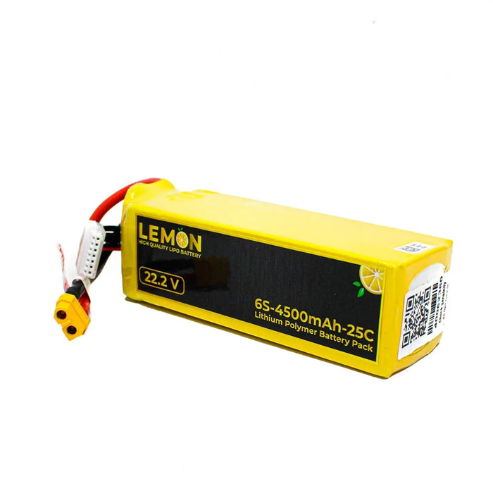 Lemon LIPO 4500mAh 6S 25C/50C Lithium Polymer Battery Pack