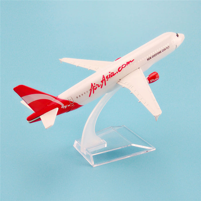 Airplane Diecast Air Asia A320 16Cm