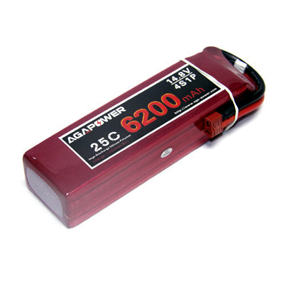 LIPO BATTERY(AGA) 4S -6200MAH-30C