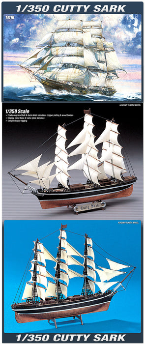 ACADEMY CUTTY SARK SHIP 1:350
