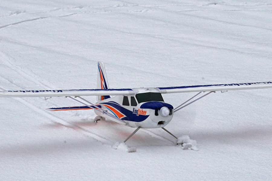 Fms 1400Mm (55.1") Kingfisher Pnp With Wheel,Floats,Skis And Flaps Pnp