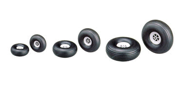 Anderson Threaded Rubber Wheel 35Mm Pair