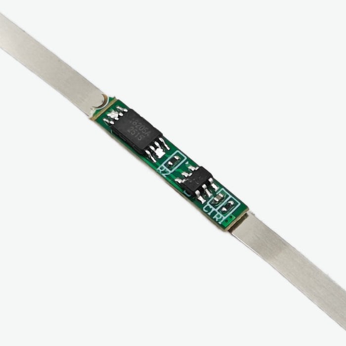 BMS BOARD 3.7V 1S 18500 LITHIUM BATTERY PROTECTION WITH SOLDER BELT