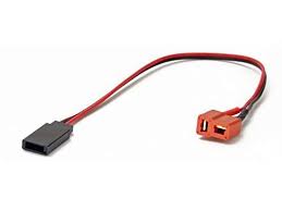 T-Plug Female To Futaba Receiver Rx Servo Male Wires