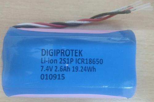 7.4V 2200Mah 18650 Battery Pack