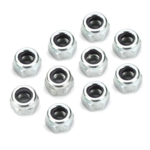 Nylon Insert Lock Nuts 6MM x 6 10pcs
