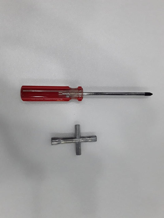 Screw Driver With 4 Way Wrench