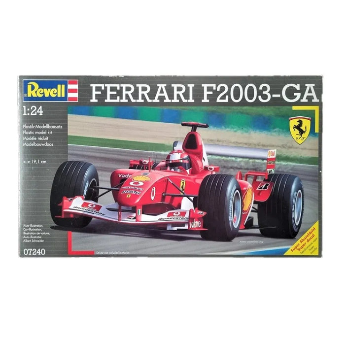 Revell Ferrari F2003-3 GA 1:24 Scale Plastic Model Kit 07240 (Officially Licensed)
