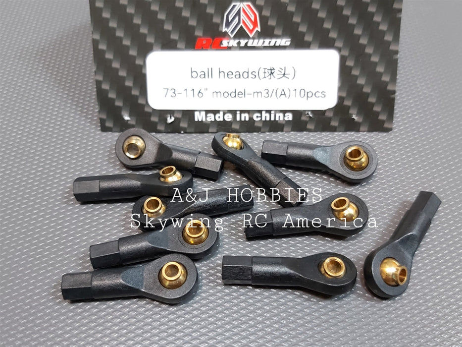 SKYWINGS RC Ball  Ends 73-116 Model-M3(A) SWR0007