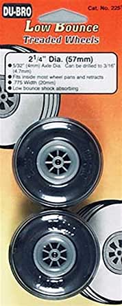 Du-Bro Treaded Wheels 57Mm No.225T
