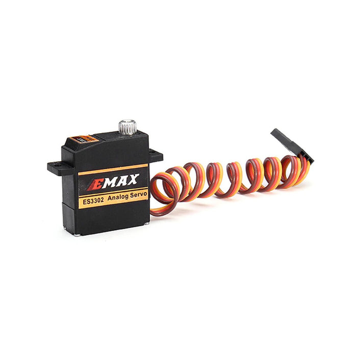 EMAX ES3302 12.4g Mini Metal Gear Analog Servo For RC Airplane Glider- (Original)