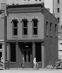 Ho Scale Woodland Scenic Apartments #Rp1