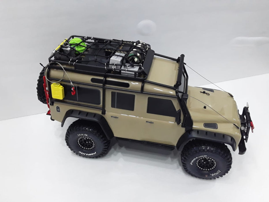 Traxxas Trx-4 Crawler Land Rover Defender Modified Model 82056-4 Sand