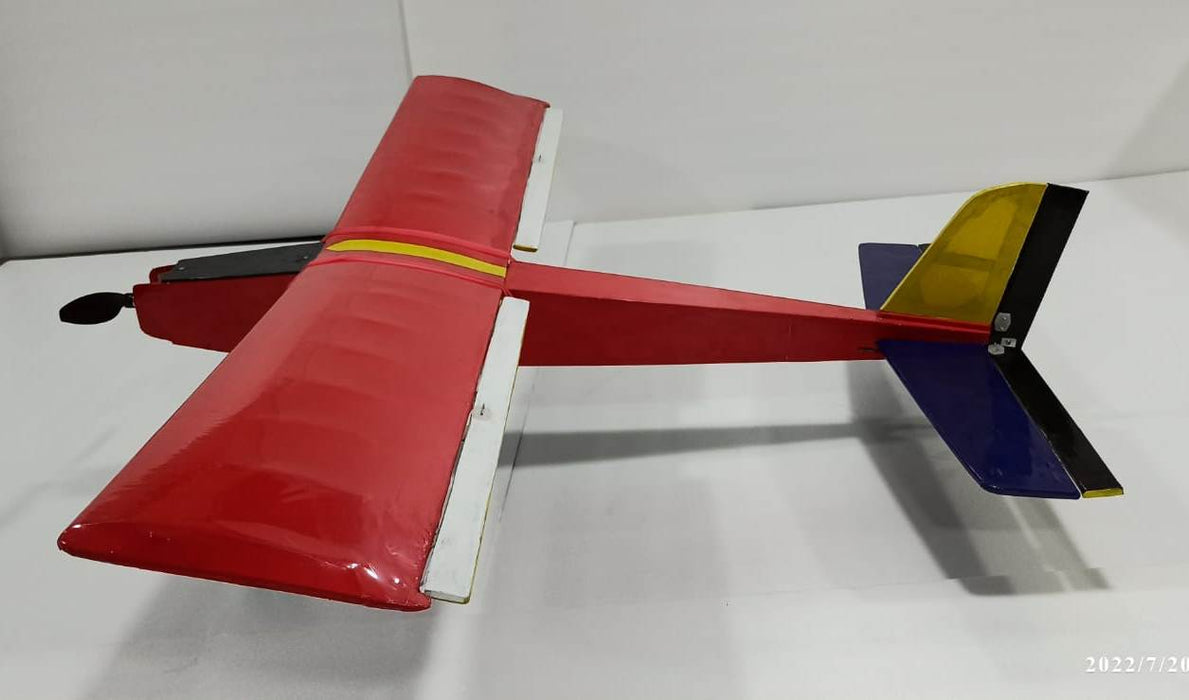 Rc Airplane Electric Premiere Balsa Red & Blue Arf
