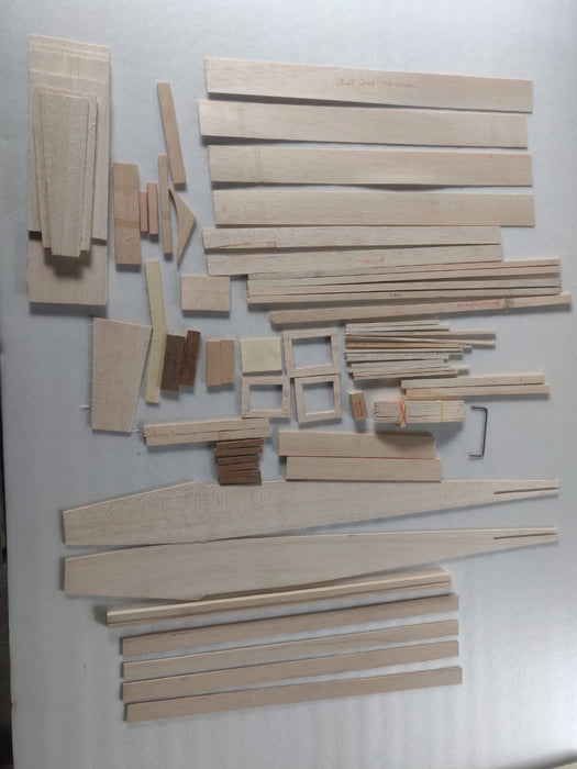 RC AIRPLANE ELECTRIC PREMIERE MODEL BALSA KIT