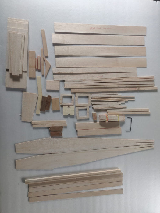 RC AIRPLANE ENGINE  PREMIERE MODEL BALSA KIT