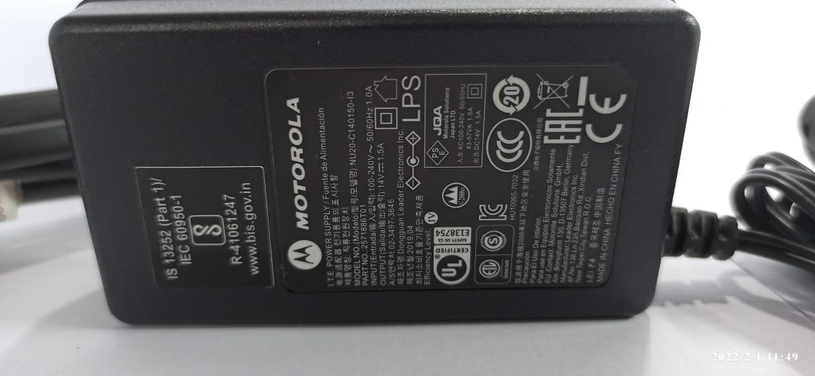 Power Supply Ac100-240V Output 14V-1.5A