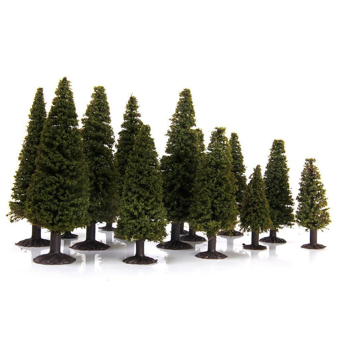 GREEN SCENERY LANDSCAP MODEL CEDAR TREES