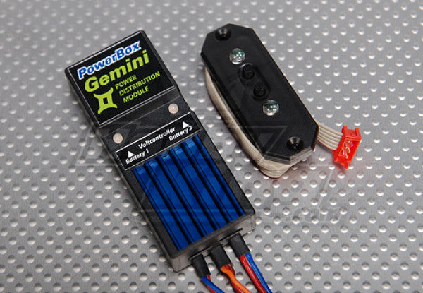 PowerBox Gemini JR w/ Sensor Switch