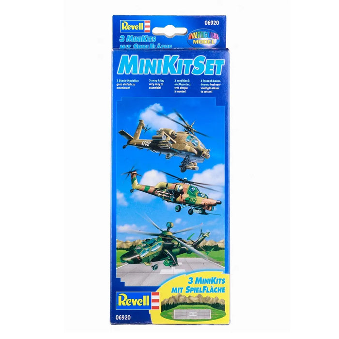 Revell Minikit Set of 3 Fighter Aircraft – 06920 (1:225 Scale)