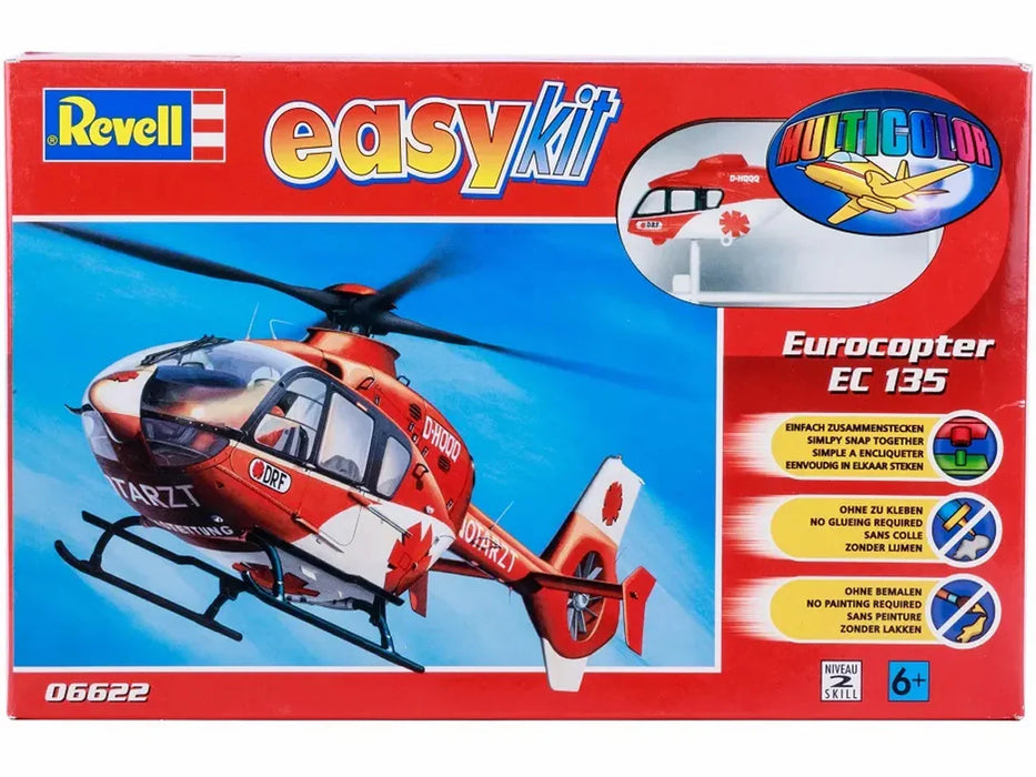 Revell Easykit 1:100 Scale Eurocopter EC 135 Helicopter – 06622