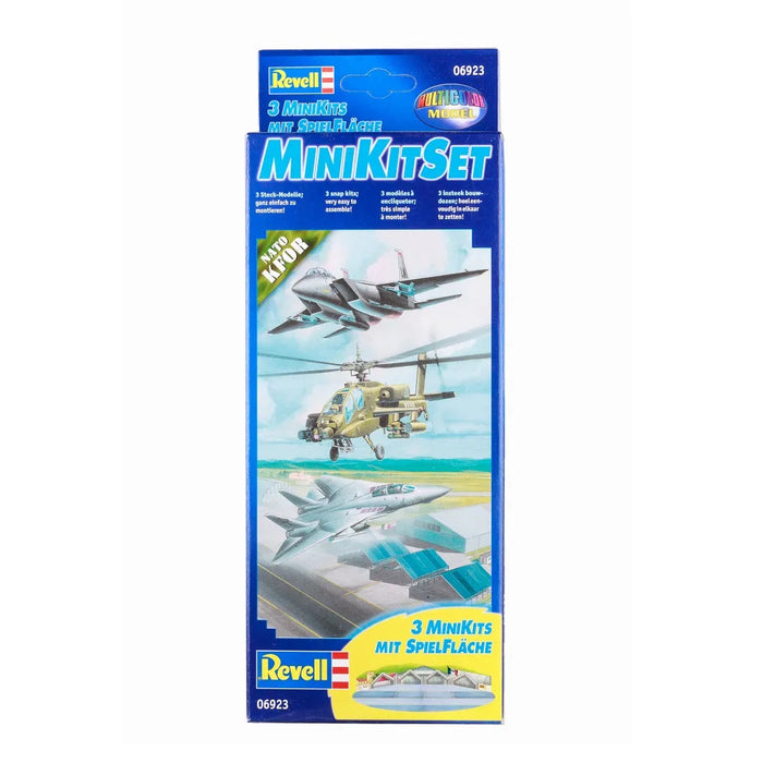 Revell Minikit Set of 3 Fighter Aircraft Nato KFOR – 06923 (1:225 Scale)