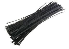 CABLE TIE BLACK 150MM  X 3MM THICKNESS