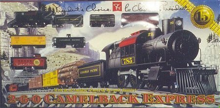 HO SCALE TRAIN 2.6.0 CAMEL BACK EXPRESS