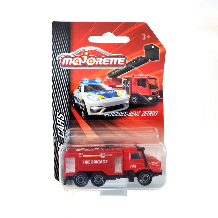 Majorette Diecast SOS Cars – Mercedes-Benz Zetros Truck Model