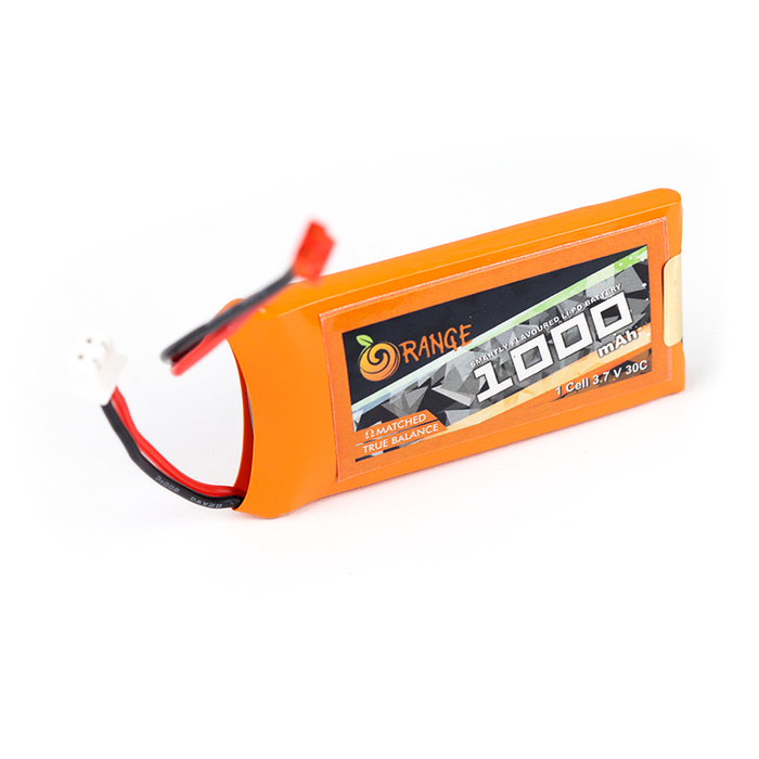 Orange 1000 mAh 1S 30C/60C Lithium polymer battery Pack (LiPo)