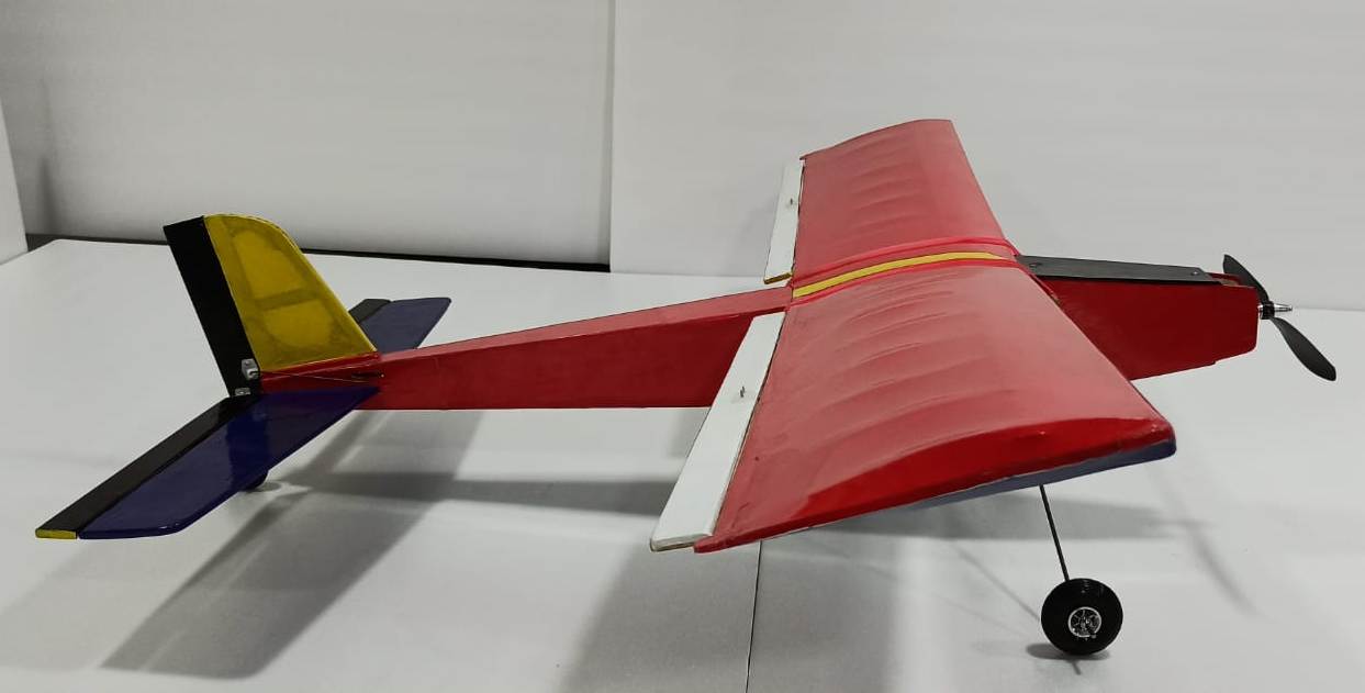 Rc Airplane Electric Premiere Balsa Red & Blue Arf