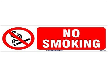 NO SMOKING SIGN