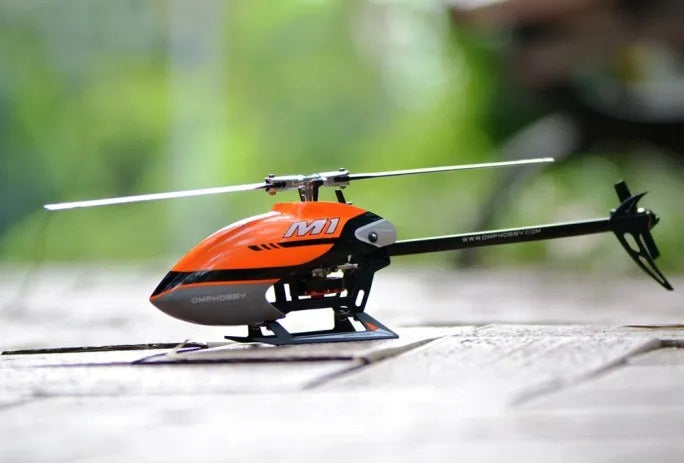 Omphobby M1 Orange Rc Helicopter 290Mm Rtf