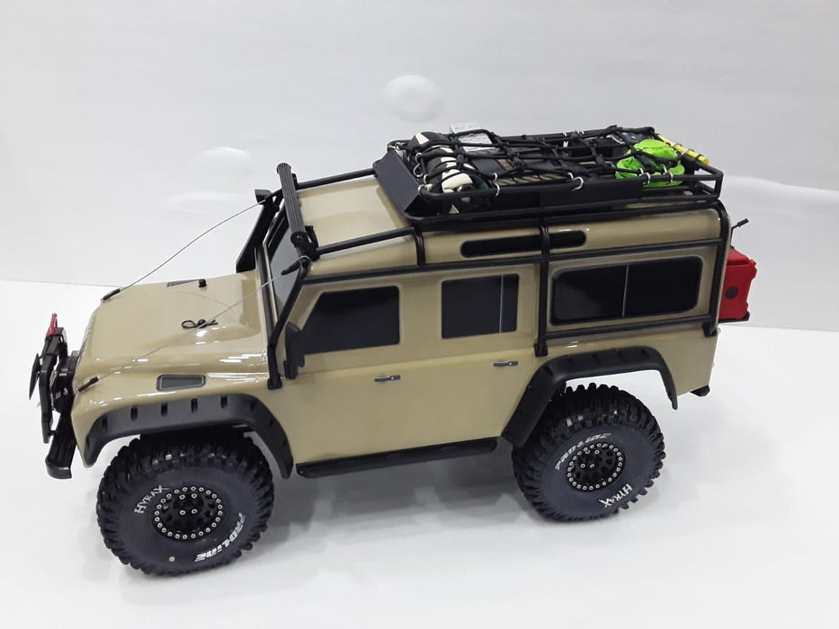 Traxxas Trx-4 Crawler Land Rover Defender Modified Model 82056-4 Sand