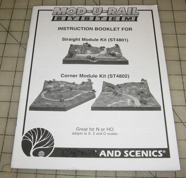 Mod U Rail Instruction Book