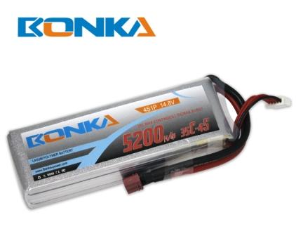 BONKA 14.8V 5200MAH 35C BATTERY