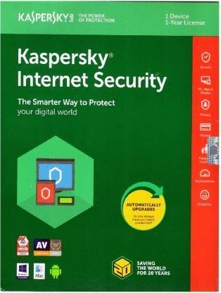 KASPERVKY INTERNET SECURITY FOR PCS