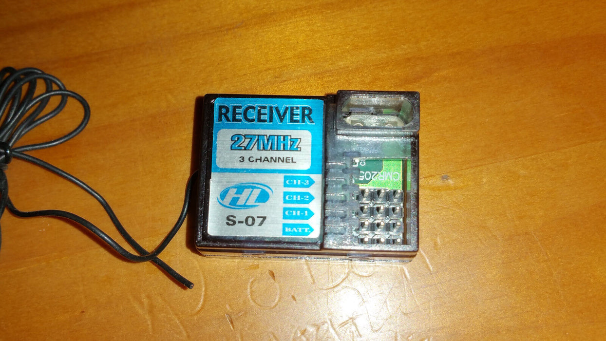 Hl S-07 27Mhz 3Channel Receiver - Quality Pre Owned