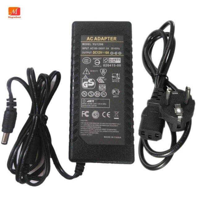 15V 6A AC Adapter Power Supply For RC Balance Charger 80W B6 V2 Imax B6 ( 12V 5A AC To DC Adapter Optional)