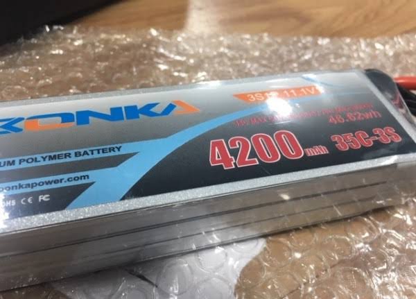 BONKA 11.1V 4200MAH 35C BATTERY