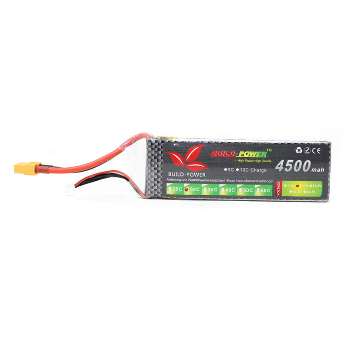Lipo 11.1V 4500Mah 30C Build Power Battery