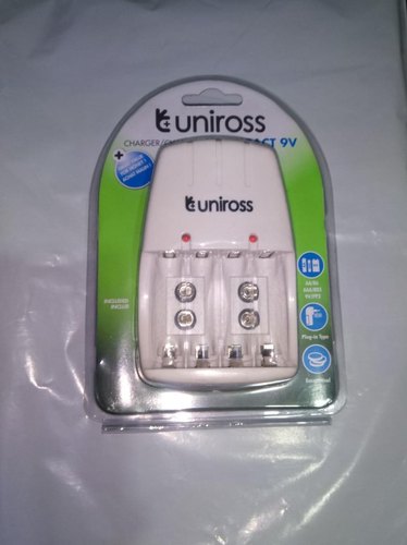 Uniross Compact 9V/AA/AAA Charger (Multi-Functional)