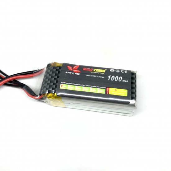 Lipo 11.1V 1000Mah 25C Build Power Battery