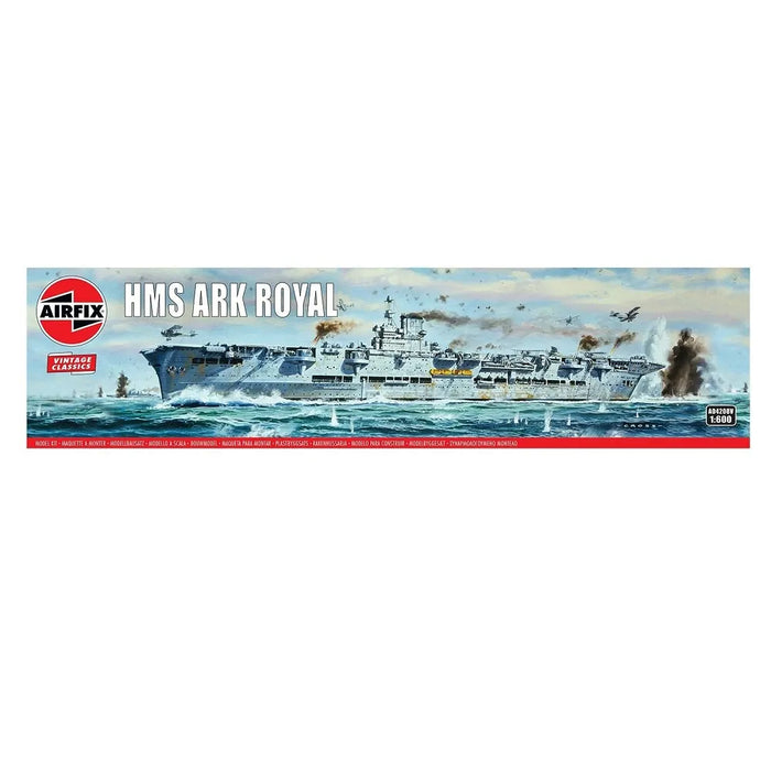 Airfix 1:600 Scale HMS Ark Royal Plastic Model Kit